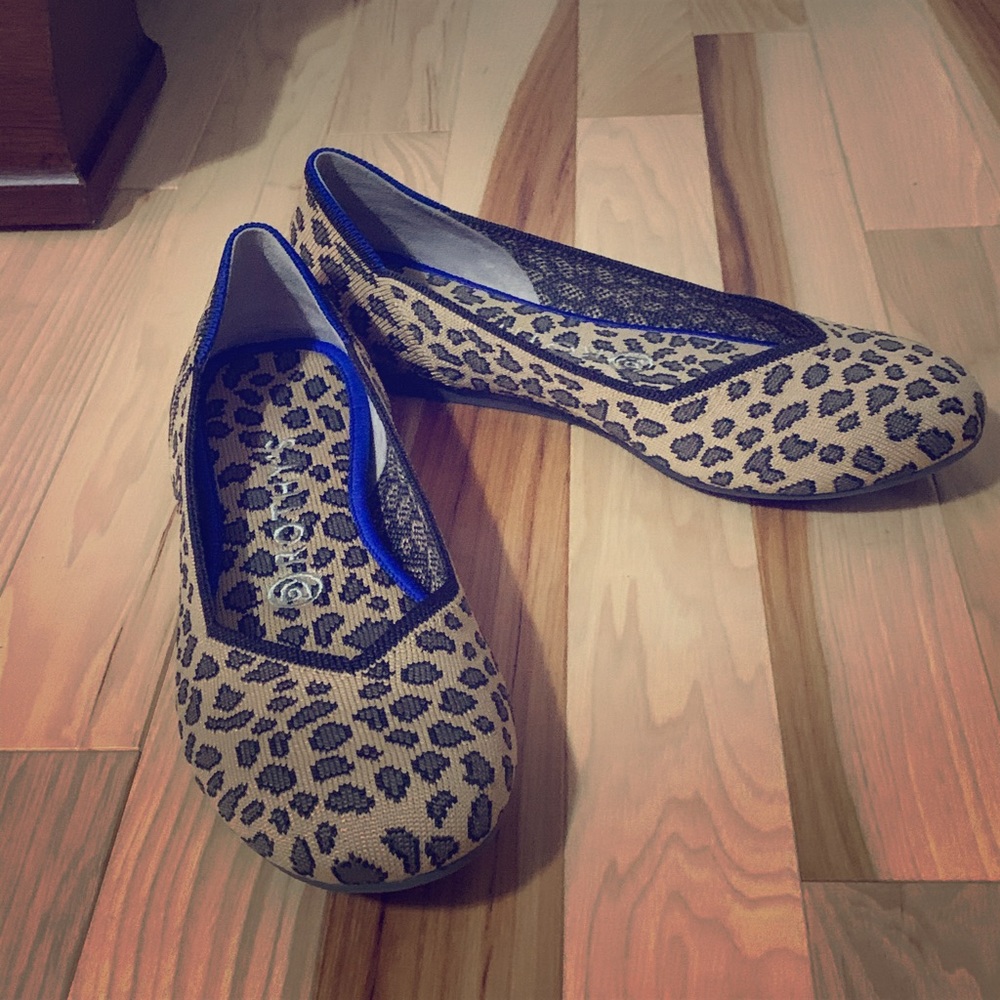 Rothy’s Spotted “The Flat” Size 7 - Picture 1 of 2